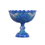 کاسه میناکاری پایه دار مسی سایز 30